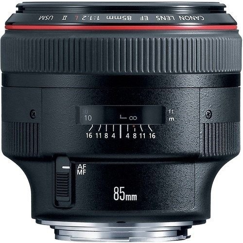RENTALS - CANON EF 85MM F1.2 LENS