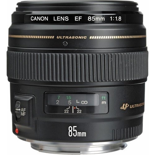 RENTALS - CANON EF 85MM F1.8 LENS