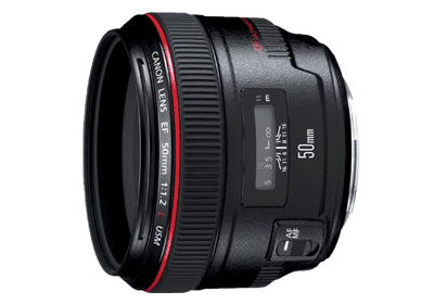 RENTALS - CANON EF 50MM F1.2 LENS